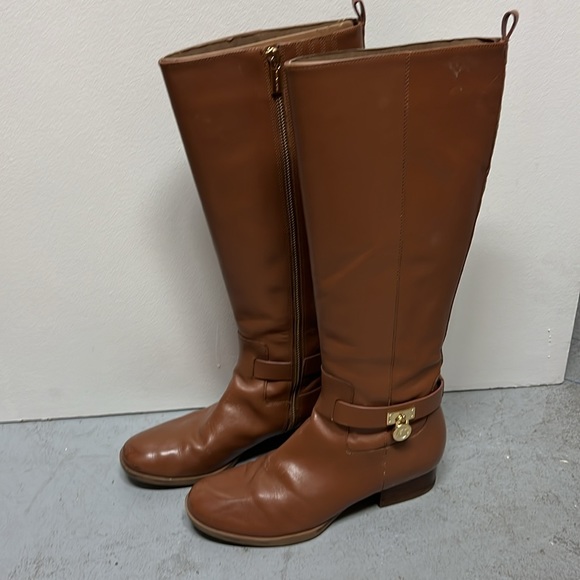 Michael Kors Leather Boots - Picture 2 of 5